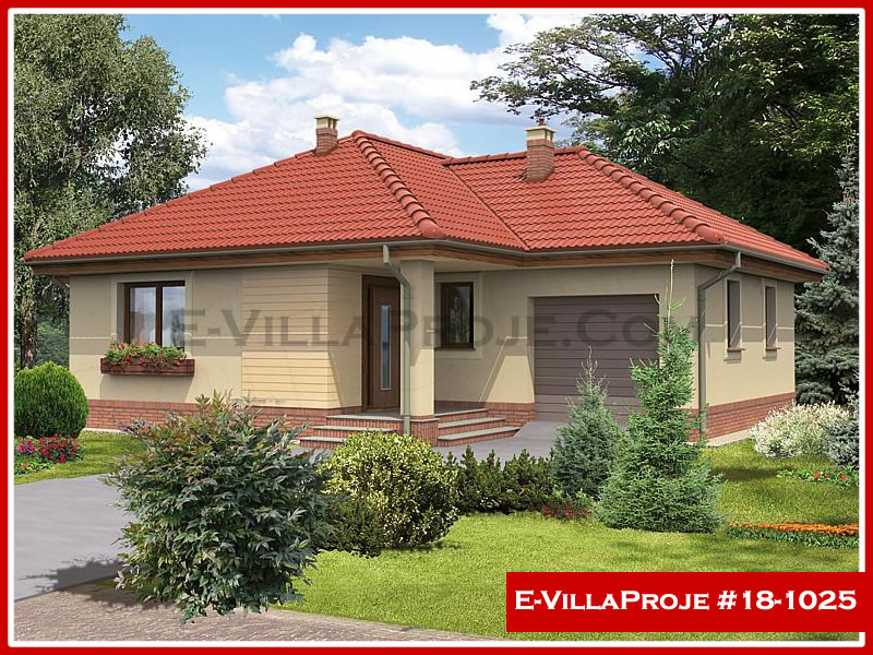 CPV-18-1025 • 100 m² 3+1 Tek Katlı Çelik Prefabrik Villa
