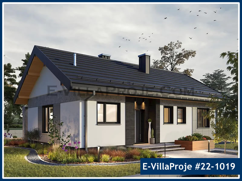 CPV-22-1019 • 101 m² 3+1 Tek Katlı Çelik Prefabrik Villa
