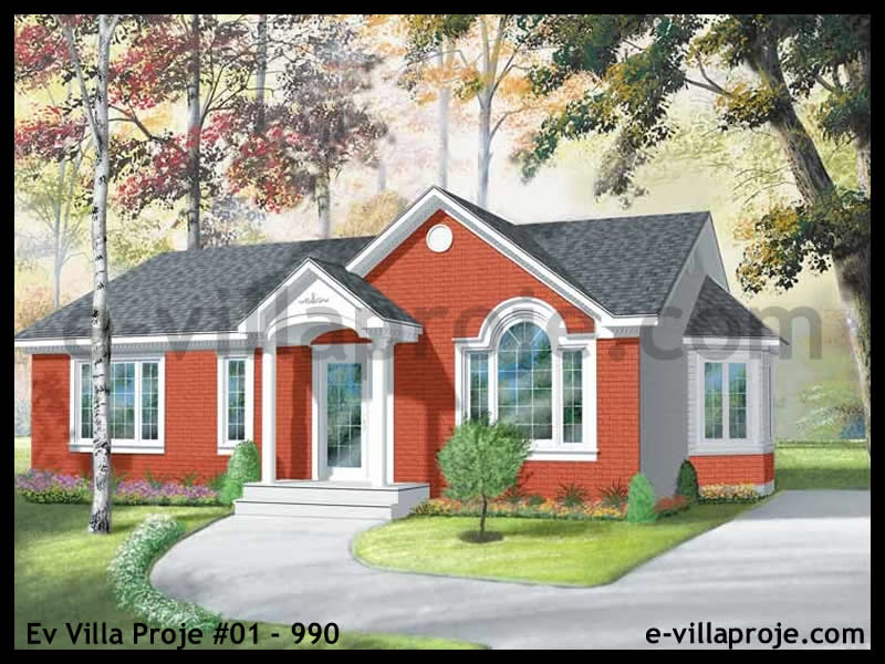 CPV-01-990 • 102 m² 3+1 Tek Katlı Çelik Prefabrik Villa