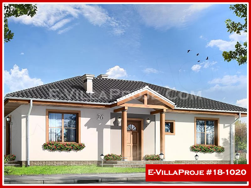 CPV-18-1020 • 102 m² 3+1 Tek Katlı Çelik Prefabrik Villa