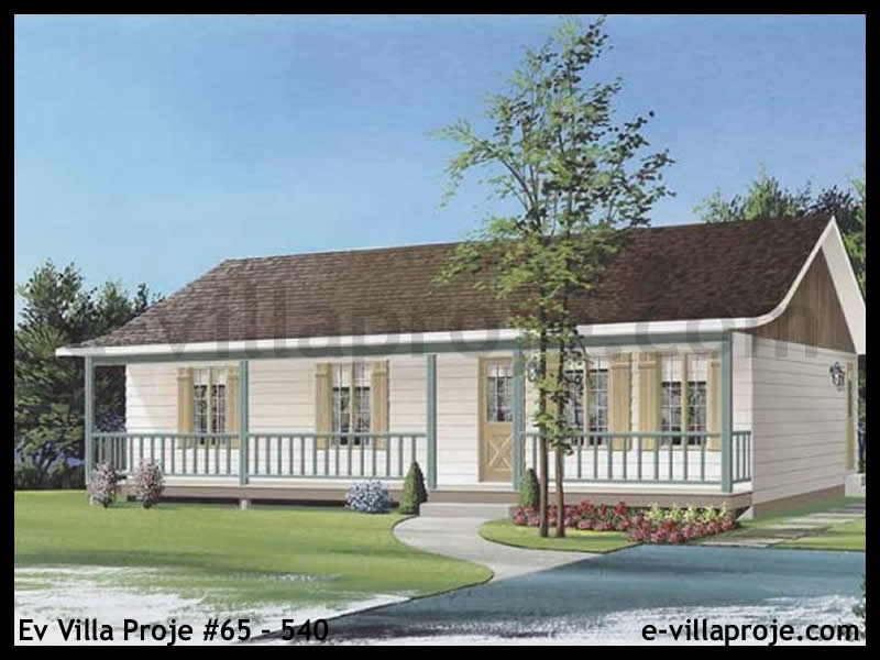 CPV-65-540 • 102 m² 3+1 Tek Katlı Çelik Prefabrik Villa