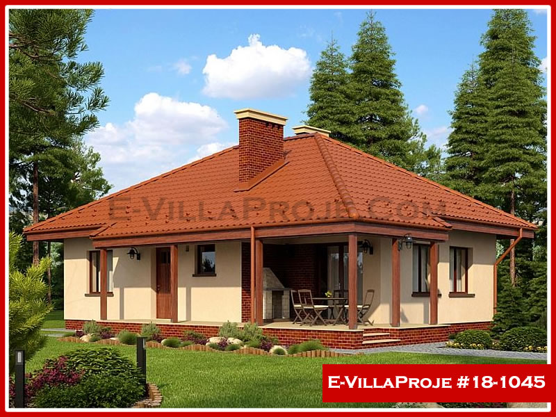 CPV-18-1045 • 103 m² 3+1 Tek Katlı Çelik Prefabrik Villa
