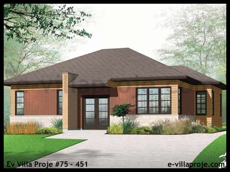 CPV-75-451 • 104 m² 3+1 Tek Katlı Çelik Prefabrik Villa