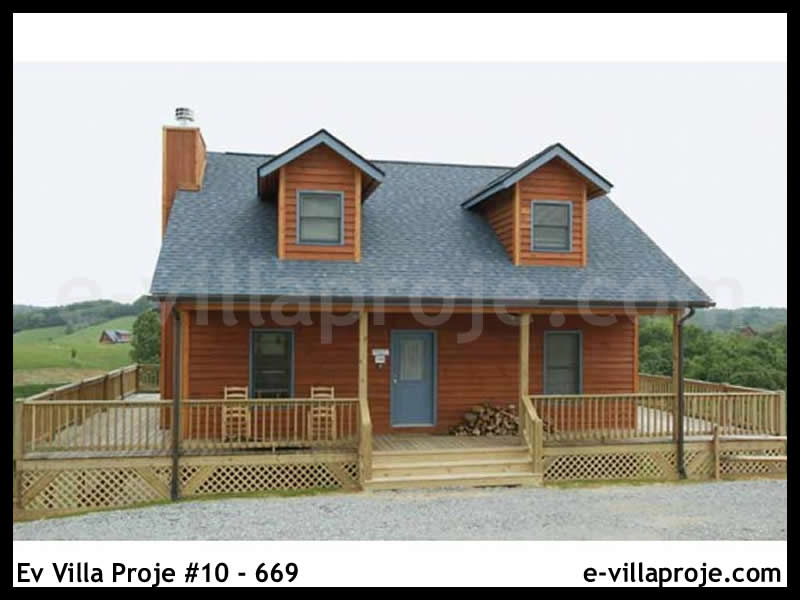 CPV-10-669 • 105 m² 3+1 Dubleks Çelik Prefabrik Villa