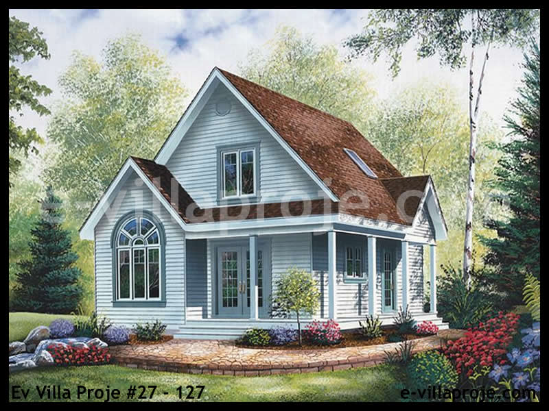 CPV-27-127 • 105 m² 3+1 Dubleks Çelik Prefabrik Villa