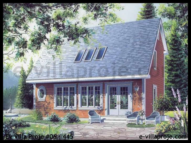 CPV-06-445 • 106 m² 3+1 Dubleks Çelik Prefabrik Villa