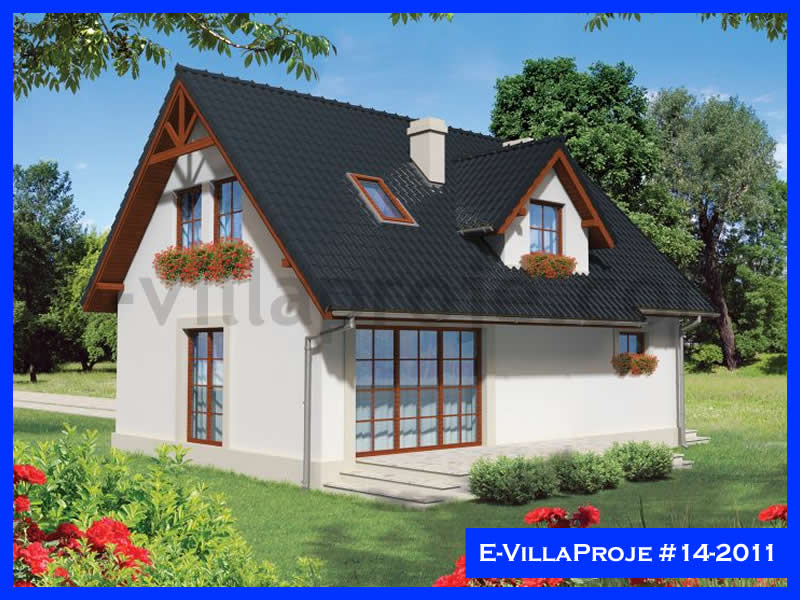 CPV-14-2011 • 106 m² 3+1 Dubleks Çelik Prefabrik Villa