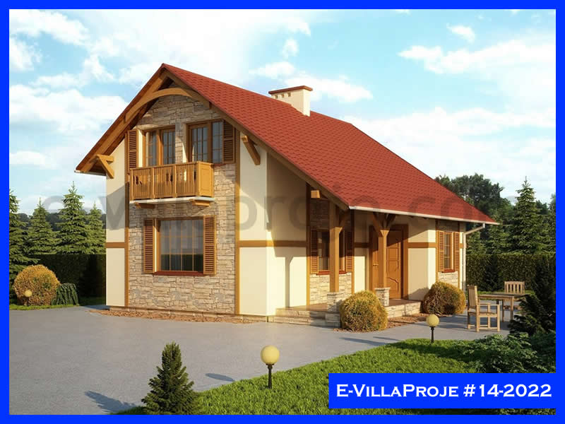 CPV-14-2022 • 106 m² 3+1 Dubleks Çelik Prefabrik Villa