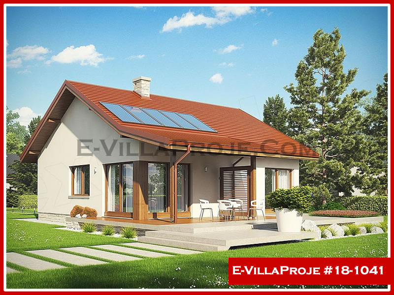 CPV-18-1041 • 106 m² 3+1 Tek Katlı Çelik Prefabrik Villa