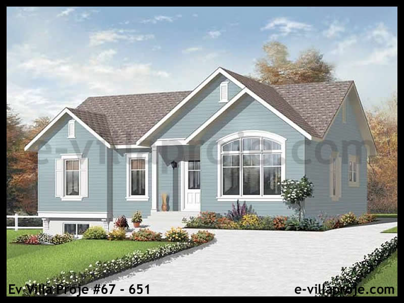 CPV-67-651 • 107 m² 3+1 Tek Katlı Çelik Prefabrik Villa