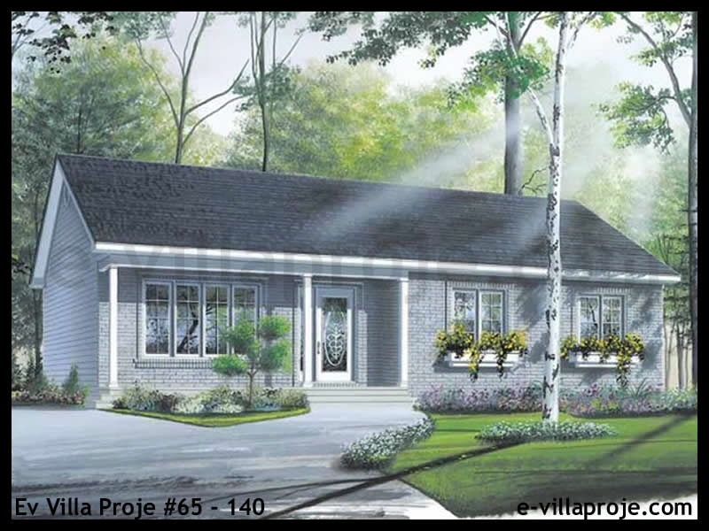 CPV-65-140 • 107 m² 3+1 Tek Katlı Çelik Prefabrik Villa