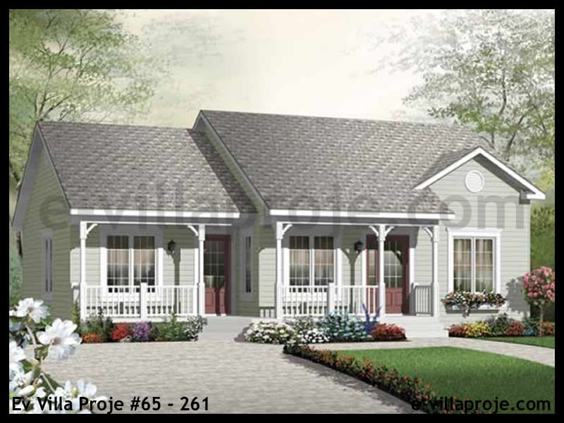 CPV-65-261 • 107 m² 3+1 Tek Katlı Çelik Prefabrik Villa
