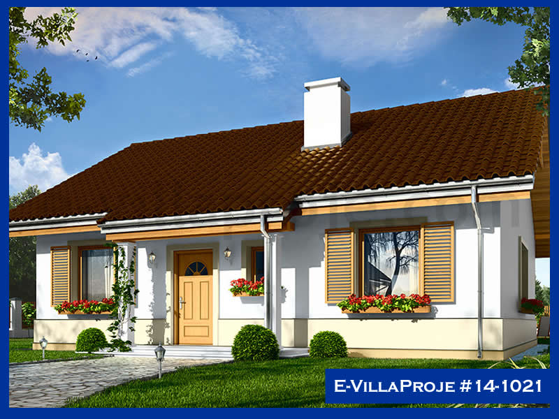 CPV-14-1021 • 108 m² 3+1 Tek Katlı Çelik Prefabrik Villa