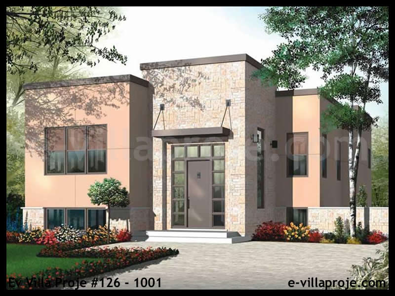 CPV-126-1001 • 109 m² 3+1 Tek Katlı Çelik Prefabrik Villa