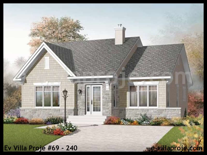 CPV-69-240 • 109 m² 3+1 Tek Katlı Çelik Prefabrik Villa