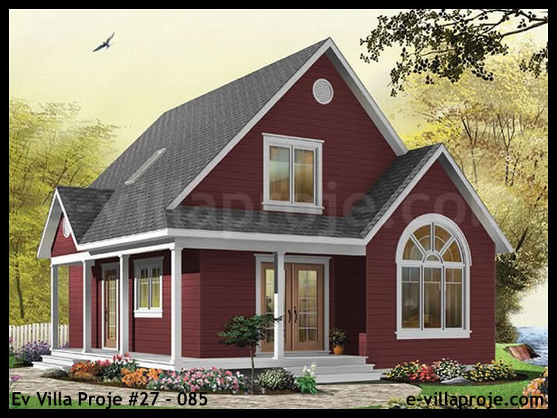 CPV-27-085 • 110 m² 3+1 Dubleks Çelik Prefabrik Villa