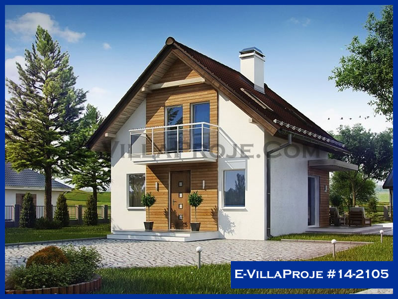 CPV-14-2105 • 110 m² 3+1 Dubleks Çelik Prefabrik Villa