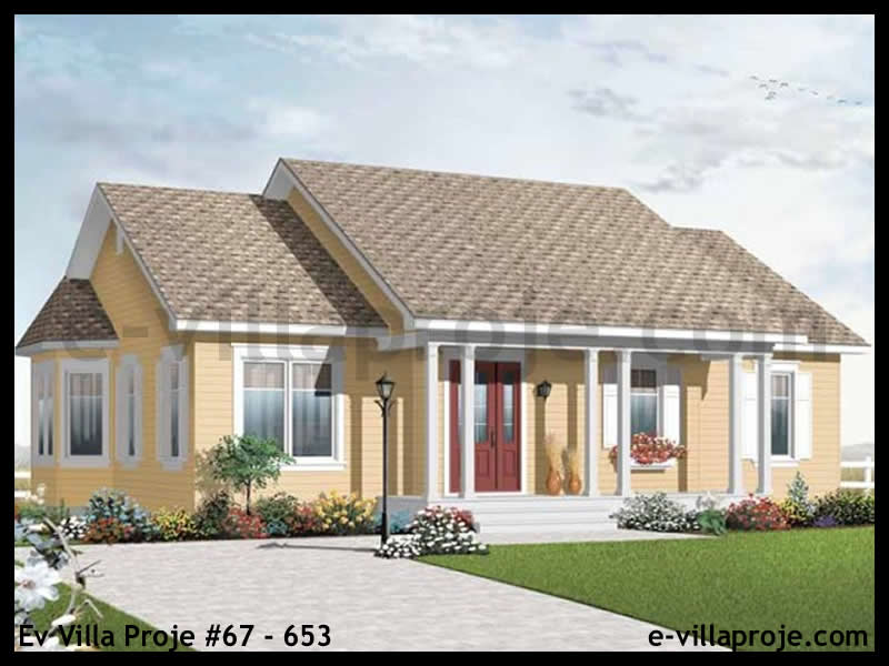 CPV-67-653 • 110 m² 3+1 Tek Katlı Çelik Prefabrik Villa