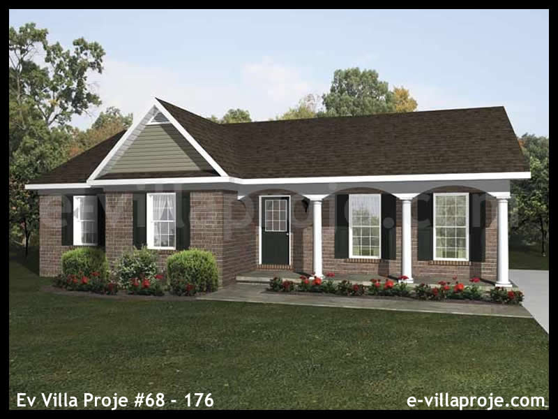 CPV-68-176 • 112 m² 3+1 Tek Katlı Çelik Prefabrik Villa