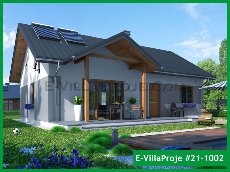 CPV-21-1002 • 112 m² 3+1 Tek Katlı Çelik Prefabrik Villa