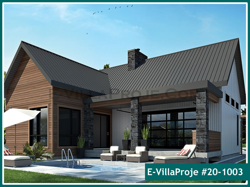 CPV-20-1003 • 113 m² 3+1 Tek Katlı Çelik Prefabrik Villa
