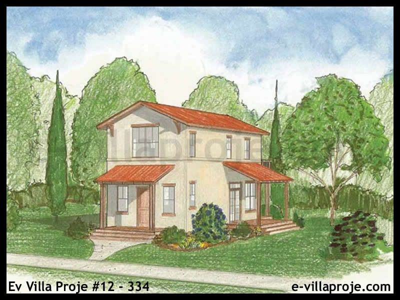 CPV-12-334 • 114 m² 3+1 Dubleks Çelik Prefabrik Villa