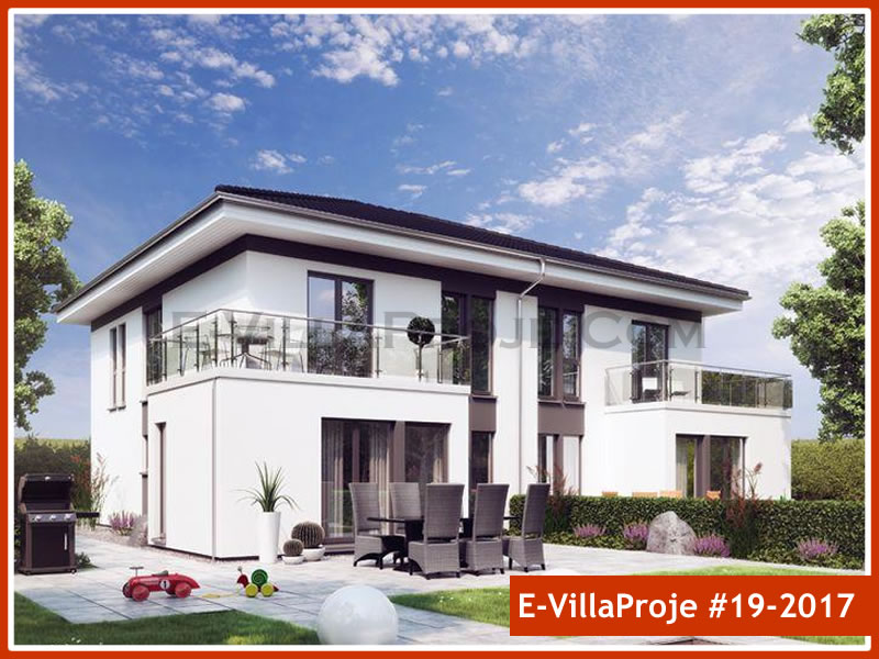 CPV-19-2017 • 114 m² 3+1 Dubleks Çelik Prefabrik Villa
