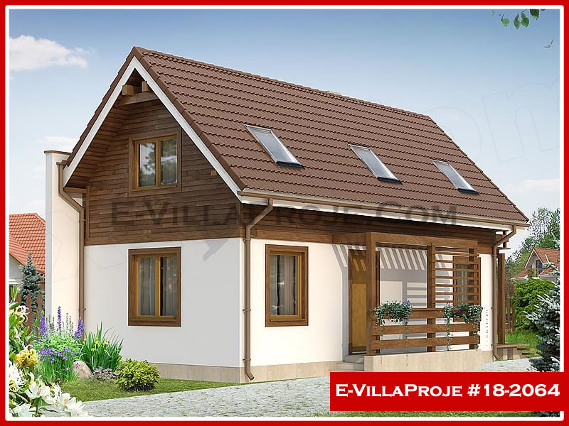 CPV-18-2064 • 115 m² 3+1 Dubleks Çelik Prefabrik Villa