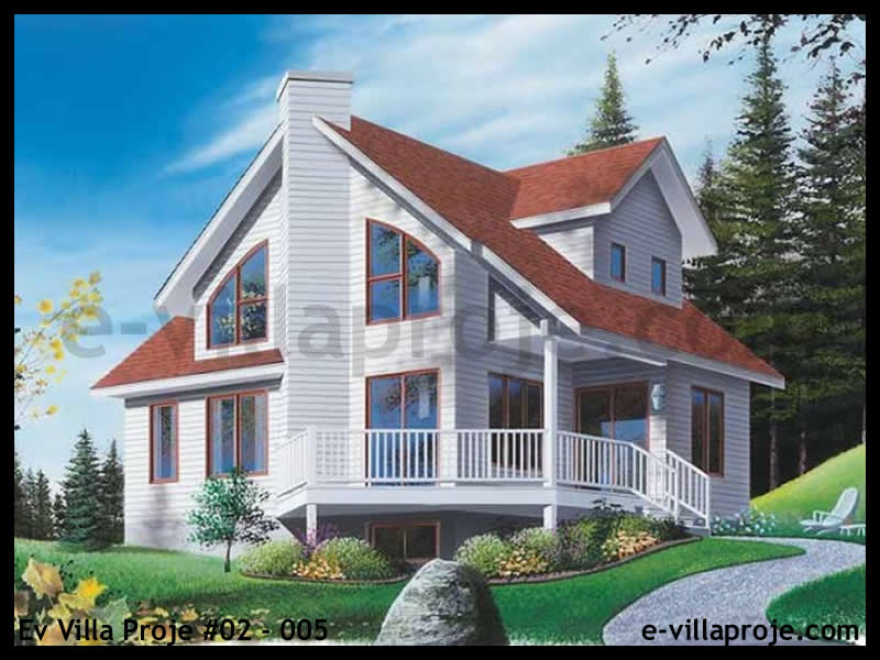 CPV-02-005 • 116 m² 3+1 Dubleks Çelik Prefabrik Villa