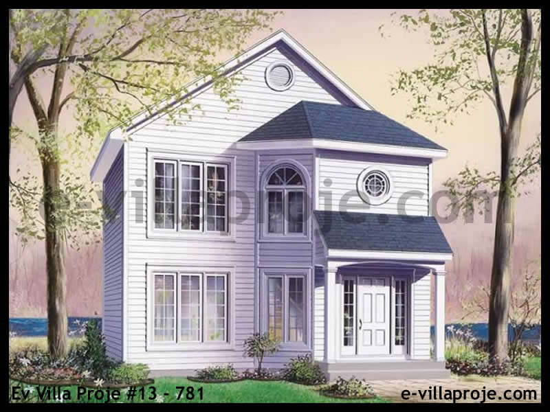 CPV-13-781 • 117 m² 3+1 Dubleks Çelik Prefabrik Villa