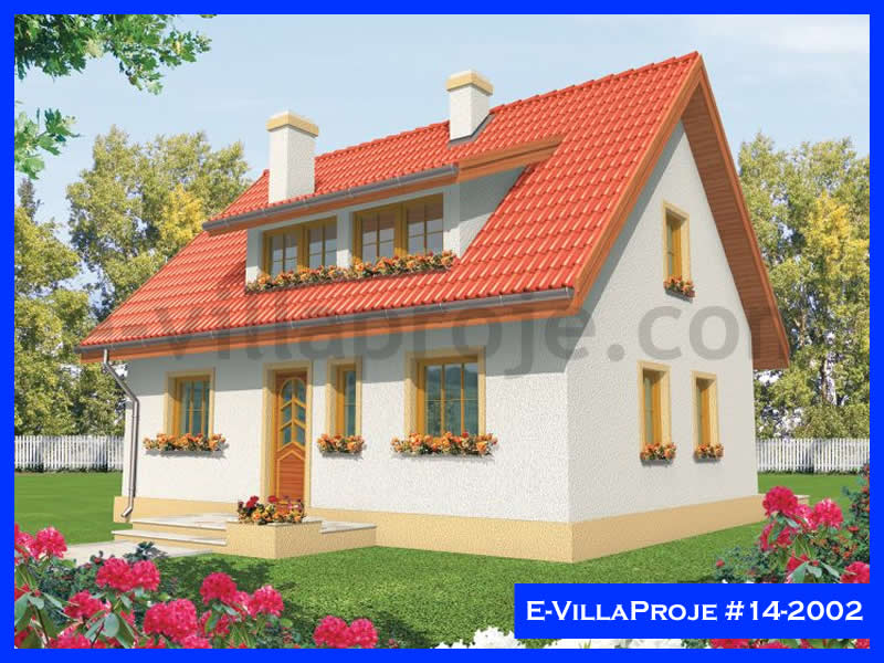 CPV-14-2002 • 117 m² 3+1 Dubleks Çelik Prefabrik Villa