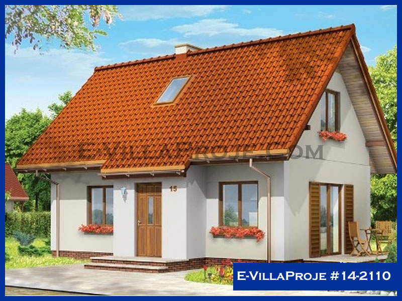 CPV-14-2110 • 117 m² 3+1 Dubleks Çelik Prefabrik Villa