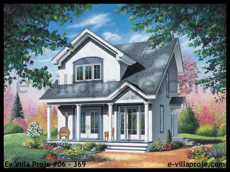 CPV-06-369 • 118 m² 3+1 Dubleks Çelik Prefabrik Villa