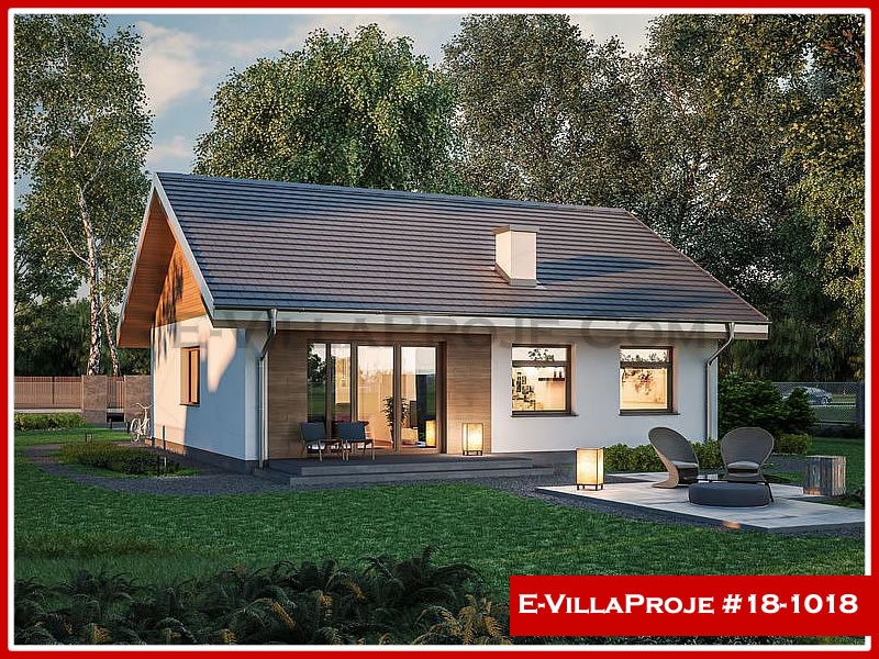 CPV-18-1018 • 118 m² 3+1 Tek Katlı Çelik Prefabrik Villa