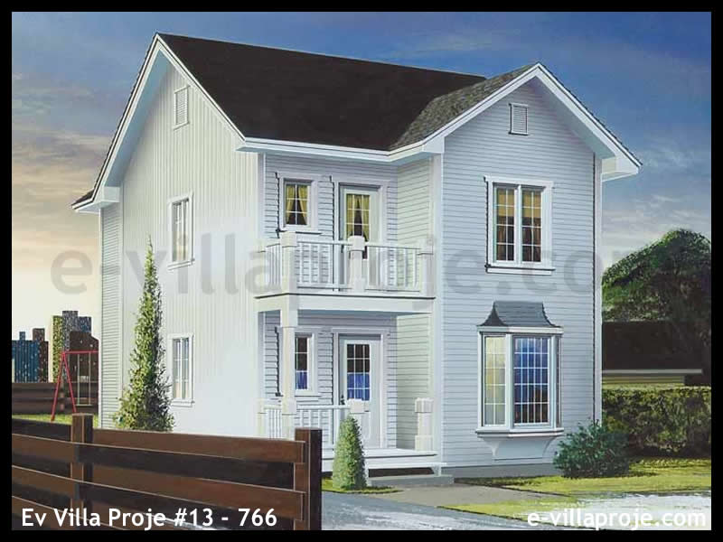 CPV-13-766 • 119 m² 3+1 Dubleks Çelik Prefabrik Villa