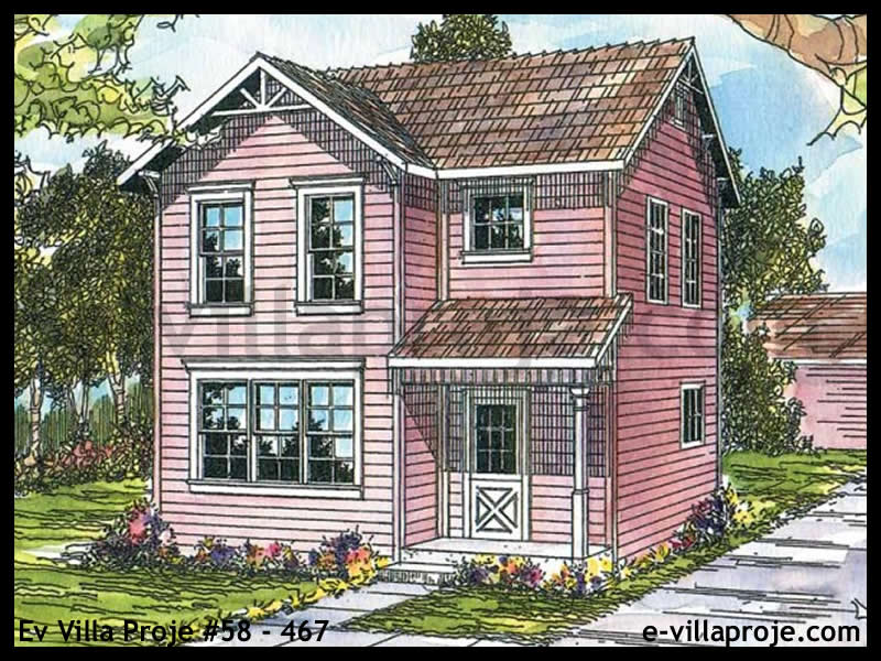 CPV-58-467 • 120 m² 3+1 Dubleks Çelik Prefabrik Villa