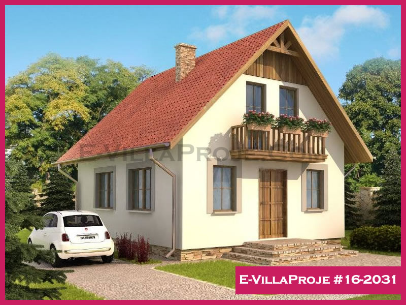 CPV-16-2031 • 122 m² 3+1 Dubleks Çelik Prefabrik Villa