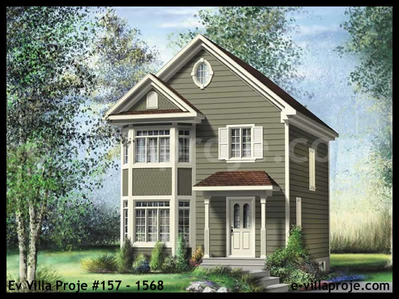 CPV-157-1568 • 122 m² 3+1 Dubleks Çelik Prefabrik Villa