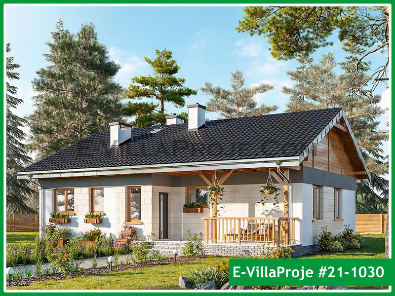CPV-21-1030 • 122 m² 3+1 Tek Katlı Çelik Prefabrik Villa