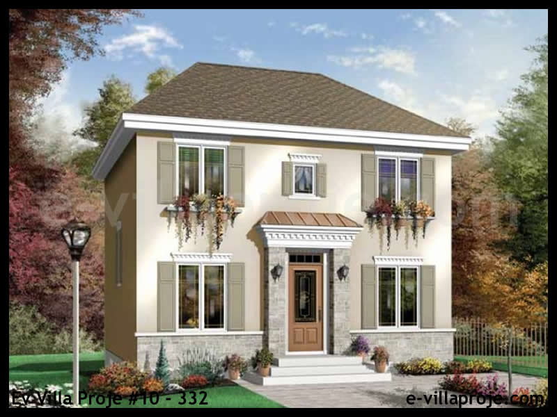 CPV-10-332 • 123 m² 3+1 Dubleks Çelik Prefabrik Villa