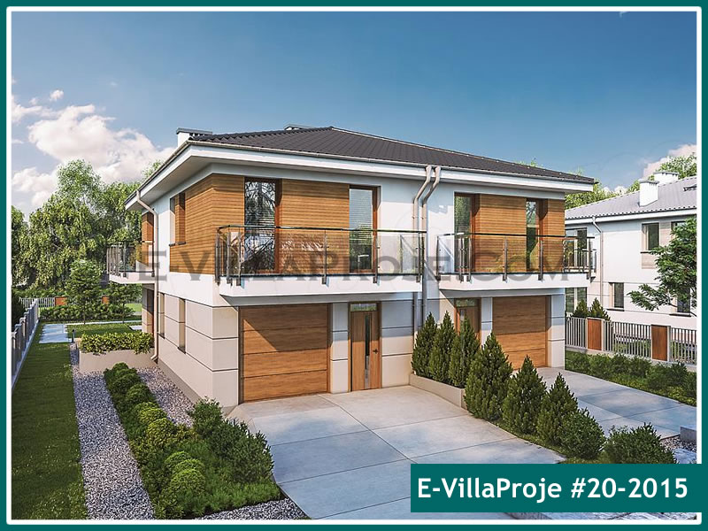CPV-20-2015 • 123 m² 3+1 Dubleks Çelik Prefabrik Villa