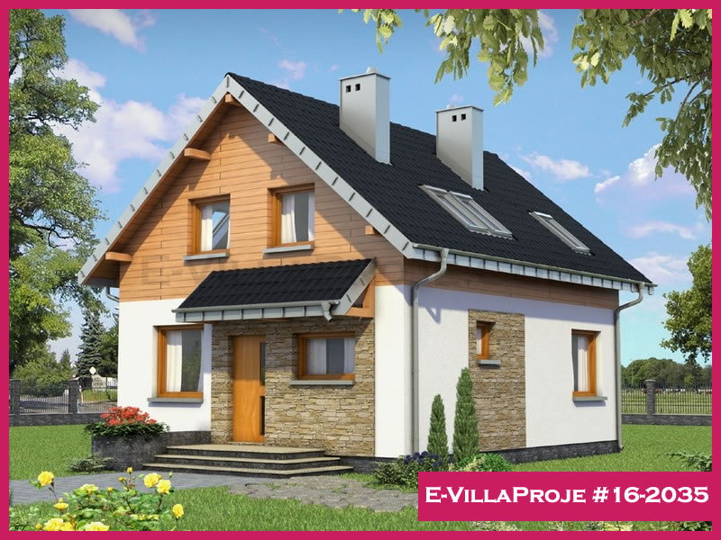 CPV-16-2035 • 123 m² 3+1 Dubleks Çelik Prefabrik Villa