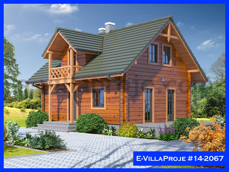 CPV-14-2067 • 124 m² 3+1 Dubleks Çelik Prefabrik Villa