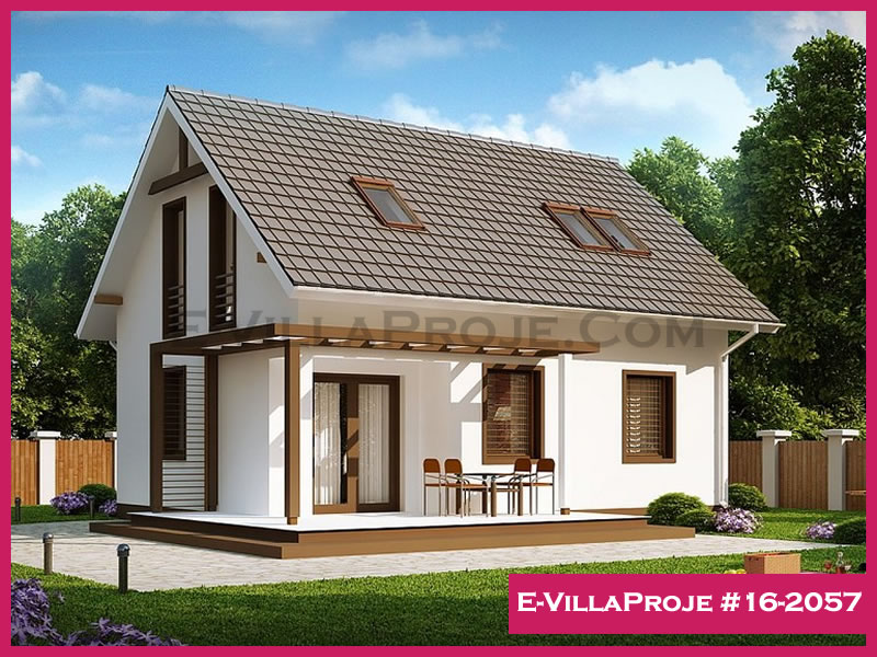 CPV-16-2057 • 124 m² 3+1 Dubleks Çelik Prefabrik Villa