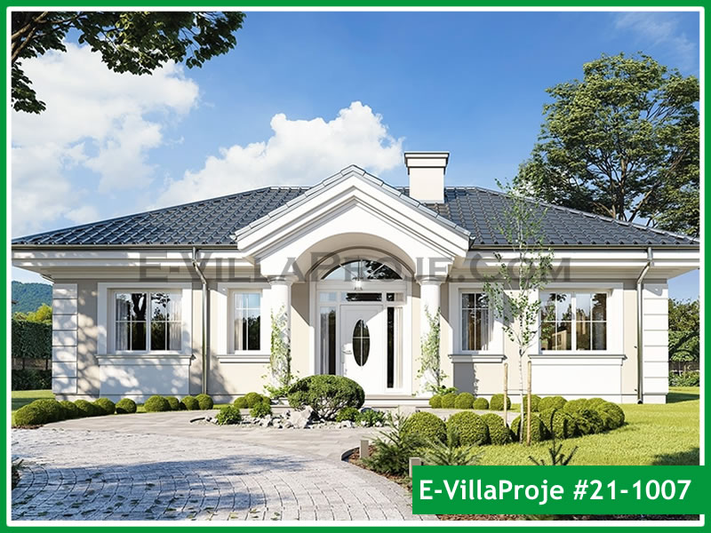 CPV-21-1007 • 124 m² 3+1 Tek Katlı Çelik Prefabrik Villa