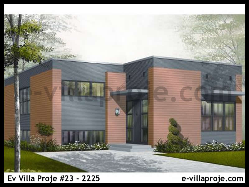CPV-23-2225 • 124 m² 3+1 Tek Katlı Çelik Prefabrik Villa