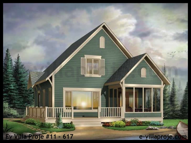CPV-11-617 • 125 m² 3+1 Dubleks Çelik Prefabrik Villa