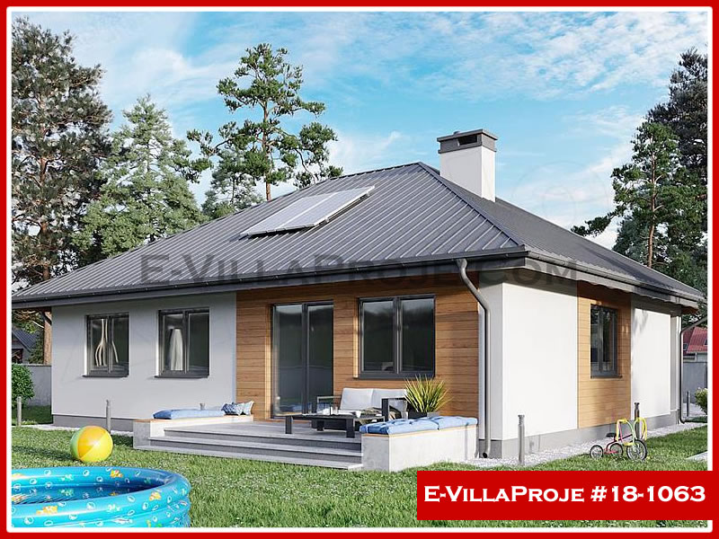 CPV-18-1063 • 127 m² 3+1 Tek Katlı Çelik Prefabrik Villa