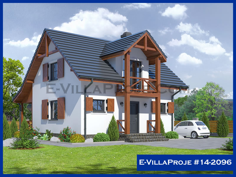CPV-14-2096 • 128 m² 3+1 Dubleks Çelik Prefabrik Villa