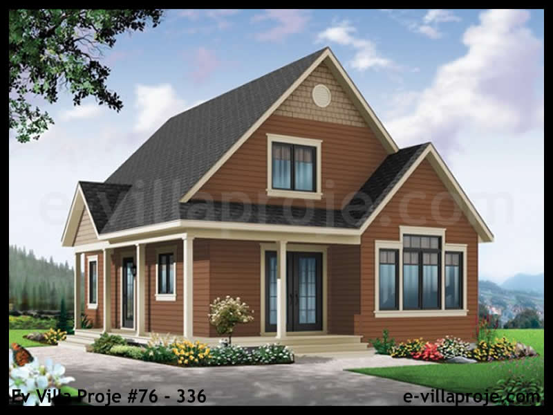CPV-76-336 • 128 m² 3+1 Dubleks Çelik Prefabrik Villa